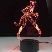 Game Season 7 Lynx Action Model Figure Deocr Lamp Battle Royale Lynx 3d iillusion Night Lights Toys Keep Safe