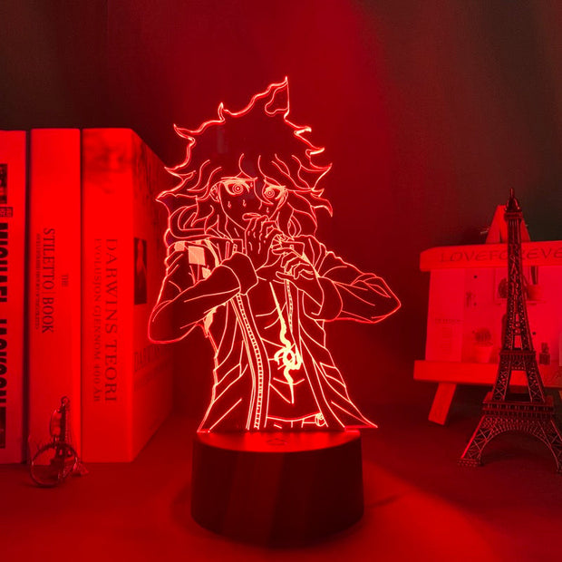 Danganronpa V3 Nagito Komaeda Led Night Light Lamp for Bedroom Decor Kids Gift Danganronpa V3 Acrylic Neon Lamp Nagito Komaeda