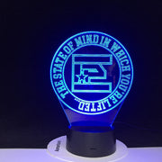 The State of Mind in which You Relifted RGB LED Lights Table Lamp Night Lights New Year Decoration Baby Sleeping Gift 3266