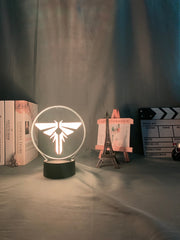 Acrylic Light Sign Game The Last of Us 2 Colorful Led Night Light for Bedroom Game Room Decor Usb Battery Powered Desk Lamp