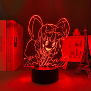 3D LED Lamp Anime Figure  High Rise Invasion Enis Bedroom Desk Decoration Small Night Light for Children's Festival Birthday Gifts Neon Lights With Remote