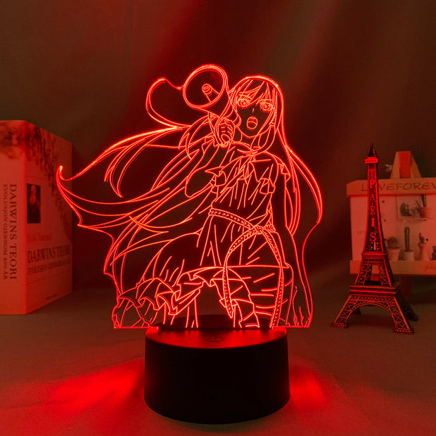 3D LED Lamp  Anime Figure Bedroom Desk Decoration Small Night Light for Children's Festival Birthday Gifts The Fruit of Grisaia