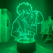 Anime 3d Led Night Light My Hero Academia for Bedroom Decor Birthday Gift Manga Gadget My Hero Academia Katsuki Bakugo Light