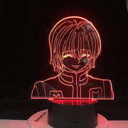 Kurapika Figure Acrylic Night Light Anime Gift Hunter X Hunter Lamp for Kid Bedroom Decor Lighting Childrens Room Nightlight