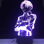 Attack on Titan Acrylic Table Lamp Anime for Home Room Decor Light Cool Kid Child Gift Captain Levi Ackerman Figure Night Light