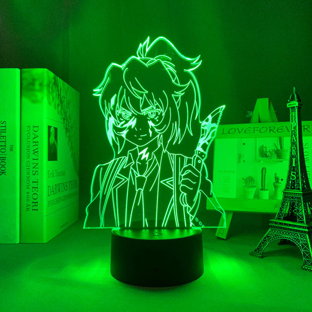 3D LED Lamp Anime Figure High Rise Invasion Nise Mayuko Bedroom Desk Decoration Small Night Light for Children's Festival Birthday Gifts Neon Lights With Remote