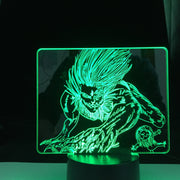 Attack on Titan The Jaw Titan for Bedroom Decor Light Kids Birthday Gift Manga Anime 3d Led Light Night Lamp Dropshipping Best