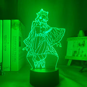 Anime Figure 3D Night Lamp Kimetsu No Yaiba Shinobu Kocho Home Decor Children's Festival Birthday gifts USB link Charging