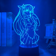 3d Lamp Anime Fate Stay Night Rin Tohsaka Night Light for Kids Room Decor Birthday Gift Manga Fate Stay Night Lamp Rin Tohsaka
