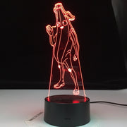 Banana Man Peely Model Season 8 3D illusion Lamp Battle Royale Decoration Night Lights Perfect Stay Home Gifts For Family Friend