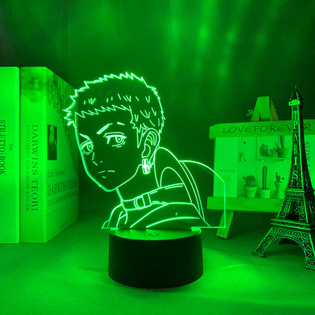 3D LED Lamp Anime Figure High Bedroom Desk Decoration Small Night Light for Children's Festival Birthday Gifts Tokyo Revengers Mitsuya Neon Lights With Remot