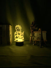 Kimetsu No Yaiba Tanjiro Kamado Figure 3d Night Lamp for Child Bedroom Decor Nightlight Kids Led Night Light Demon Slayer Gift