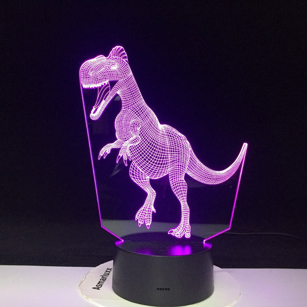 3D LED Night Light Lamp Dinosaur Series 16 Colors 3D Night light Remote Control Table Lamps Toys Gift For kid Home Decoration