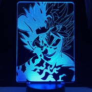 Black Clover Asta Light for Kids Bedroom Decor Night Light Birthday Gift Manga Gadget 3d Lamp Anime Dropshipping Lights 1 order