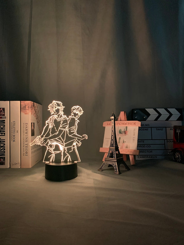 Banana Fish Led Night Light Anime for Bedroom Decor Child Kids Birthday Gift Manga Gadget Dropshipping Banana Fish Lamp