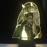 YUMEKO JABAMI LED ANIME LAMP KAKEGURUI 3D Led 7 Colors Light Japanese Anime Remote Control Base Table Lamp Christmas Gift
