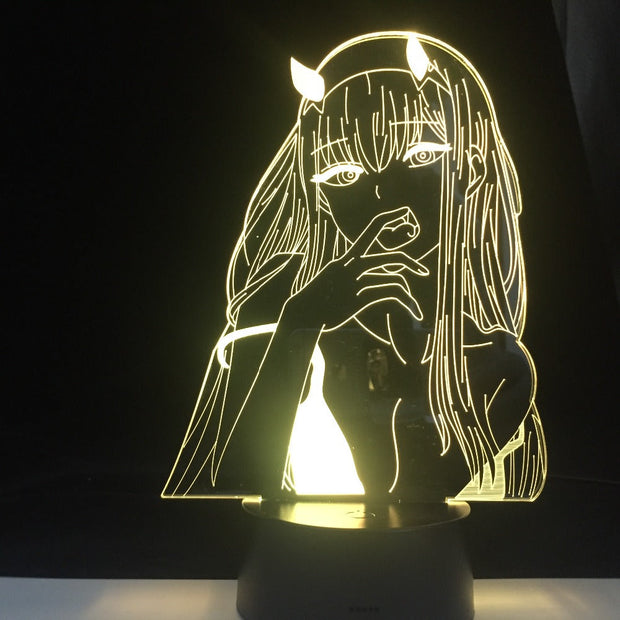 YUMEKO JABAMI LED ANIME LAMP KAKEGURUI 3D Led 7 Colors Light Japanese Anime Remote Control Base Table Lamp Christmas Gift