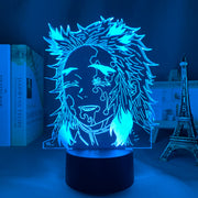 Demon Slayer Anime Home Bedroom Desk Decoration Small Night Light Children's Festival Birthday gifts3D LED Lamp