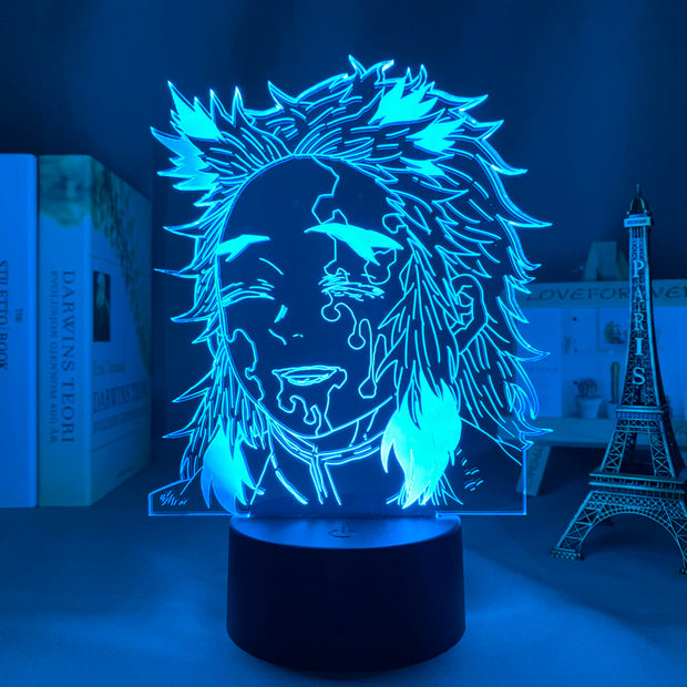 Demon Slayer Anime Home Bedroom Desk Decoration Small Night Light Children's Festival Birthday gifts3D LED Lamp