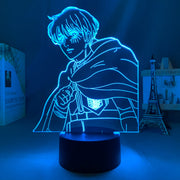 Anime Lamp Attack on Titan 4 Armin Arlert Figure for Bedroom Decor Night Light Kids Birthday Gift Shingeki No Kyojin 3d Light