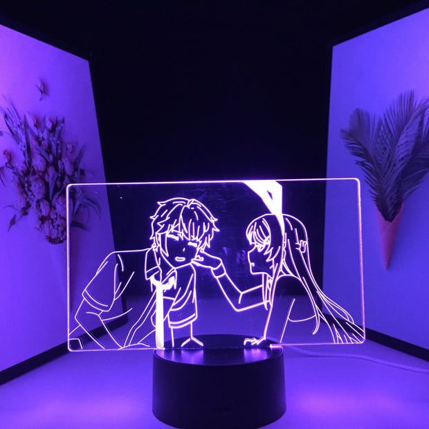 Anime Figure 3D Lamp Mai Sakurajima Nightlight for Kids Birthday Gift Bedroom Decor Night Light Bunny Girl Manga LED Light