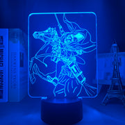 Anime Attack on Titan 3d Lamp Erwin Smith Light for Bedroom Decoration Kids Gift Attack on Titan LED Night Light Erwin Smith