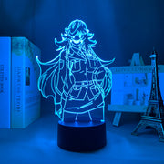 3D LED Lamp Anime Figure  High Rise Invasion Nishi Yayoi Bedroom Desk Decoration Small Night Light for Children's Festival Birthday Gifts Neon Lights With Remote