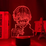 Anime 3d Lamp Tokyo Ghoul Ken Kaneki for Bedroom Decor Nightlight Cool Birthday Gift Acrylic Led Night Light Tokyo Ghoul