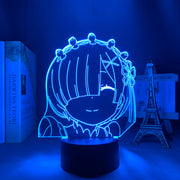 3d Anime Lamp Re Zero Starting Life In Another World LED Night Light for Room Decor Nightlight Gift Re Zero Rem Light
