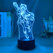 3D LED Lamp Anime Figure Bedroom Desk Decoration Small Night Light for Children's Festival Birthday Gifts The Rising USB link Charging