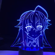 High School DxD Anime Led Light for Home Decoration Birthday Gift Manga 3D Night Lamp Rias Gremory High School DxD Dropshipping
