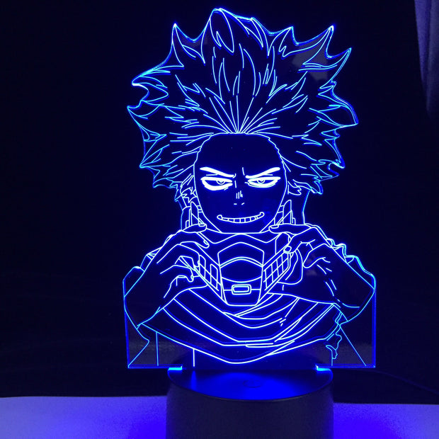 Hitoshi Shinso Light Anime My Hero Academia Led Night Light Hitoshi Shinso Lamp for Room Deco Birthday Party Gift Dropshipping