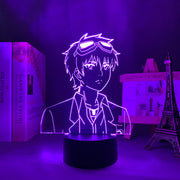 High Rise Invasion Rika Honjo Anime Figure 3D LED Night Lamp Home Bedroom Desk Decoration Children's Festival Birthday gifts USB link Charging