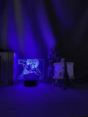 3d Night Light Eren Yeager Titan Nightlight for Kids Bedroom Decor Light Color Changing Table Night Lamp Attack on Titan Gift