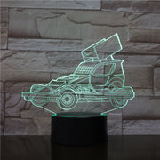 Heavy Truck Car 3D Acrylic Night Light USB Sleep Light Fixture 3AA Battery Power Table Lamp Bedroom Decor Kids BirthdayGift 1970