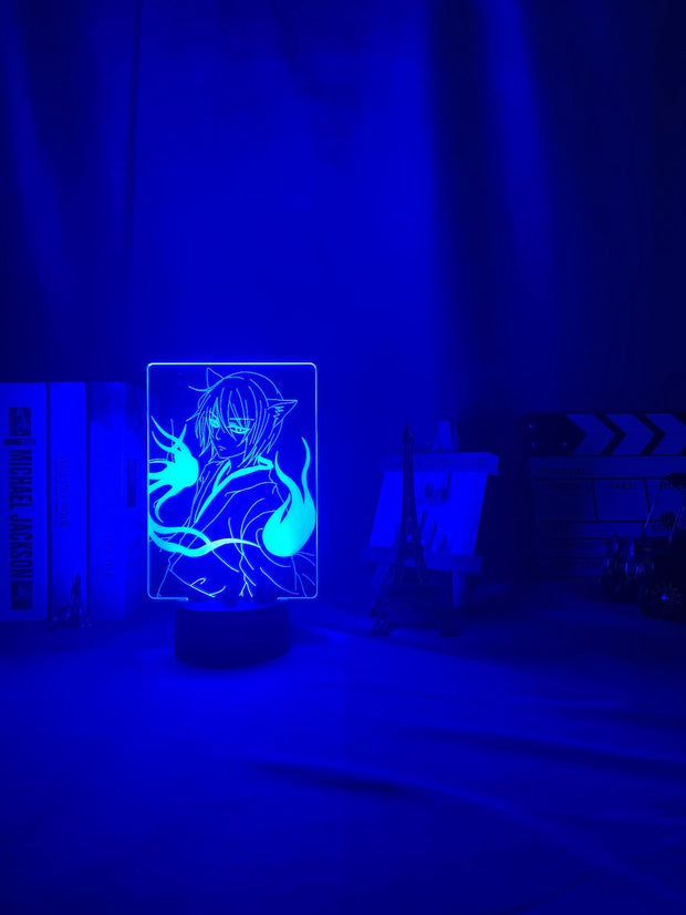 Led Night Light Anime Kamisama Kiss Tomoe Lamp for Home Decoration Nightlight Acrylic 3d Lamp Anime Kamisama Love Tomoe Light