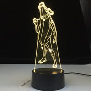 Banana Man Peely Model Season 8 3D illusion Lamp Battle Royale Decoration Night Lights Perfect Stay Home Gifts For Family Friend