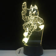 Starfox 3D Table Lamp USB Touch Sensor 7 Colors Changing Action Figure Fox Decorative Lamp Child Kids Baby Gift Holiday Deal