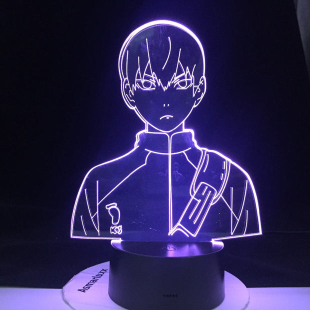 Haikyuu Junior Anime for Study Event Prize Gifts 3d Led Night Light 7 Colors Changing Table Lamp Remote Control Dropshipping