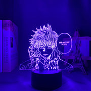 Anime Lamp Jujutsu Kaisen Satoru Gojo Led Night Light for Bedroom Decor Birthday Gift Satoru Gojo Light Jujutsu Kaisen Prize
