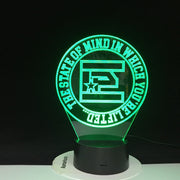 The State of Mind in which You Relifted RGB LED Lights Table Lamp Night Lights New Year Decoration Baby Sleeping Gift 3266