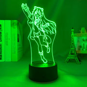 3D LED Lamp Anime Figure Bedroom Desk Decoration Small Night Light for Children's Festival Birthday Gifts The Rising USB link Charging