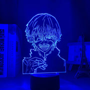 Anime 3d Lamp Tokyo Ghoul Ken Kaneki for Bedroom Decor Nightlight Cool Birthday Gift Acrylic Led Night Light Tokyo Ghoul