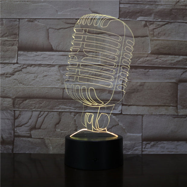 Papillon Puppy Dog RGB 3D LED Desk Lamp Night Light USB Desk Lamp Remote Control Home Decor Christmas Gift for Kids 3457