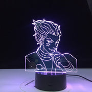 Anime Hunter X Decor Light 3d Lamp Hisoka Gadgets Kids Night Light Gift Led Touch Sensor Colorful Bedroom Nightlight Dropship