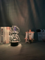 Hunter X Hunter Killua Led Light for Kids Bedroom Decor Hxh Led Night Light Anime Gift Acrylic Neon 3d Lamp Killua Cute