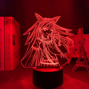 Danganronpa Led Night Light Ibuki Mioda Lamp for Bedroom Decor Kids Gift Danganronpa Acrylic 3d Lamp Ibuki Mioda