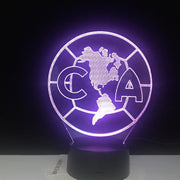 Novelty 7 Color change Creative 3D CA North America Map Acrylic Visual Light LED Lamp Decoration Lamps Bedroom Night Light Gifts