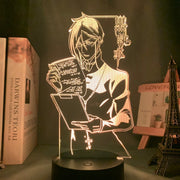 Anime Light Black Butler Led Night Light for Bedroom Decoration Colorful Nightlight Anime Gift 3d Lamp Black Butler