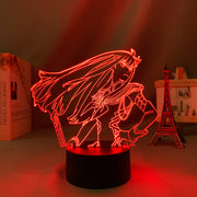 3D LED Lamp Kill La Kill Satsuki  Anime Figure Bedroom Desk Decoration Small Night Light for Children's Festival Birthday Gifts